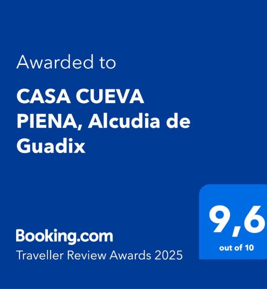 Casa Cueva Piena, Alcudia De Guadix Villa Ngoại thất bức ảnh